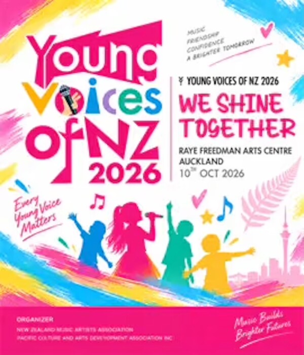 Young Voices of NZ 2026 – Singing Showcase